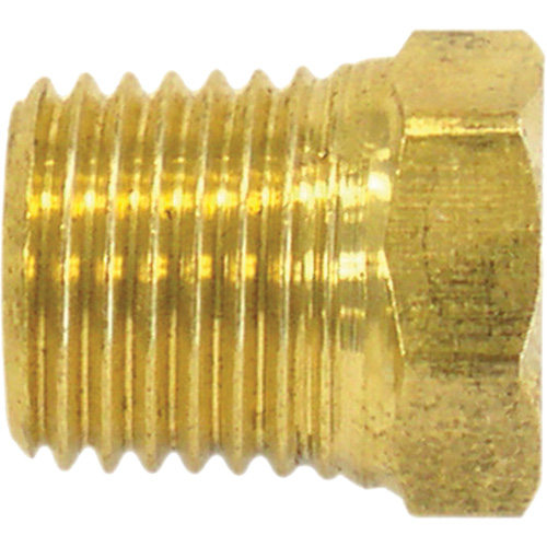 Bouchon de tuyau (t&ecirc;te hexagonale), 1/4" dia., Laiton Nuna Depot Inc.