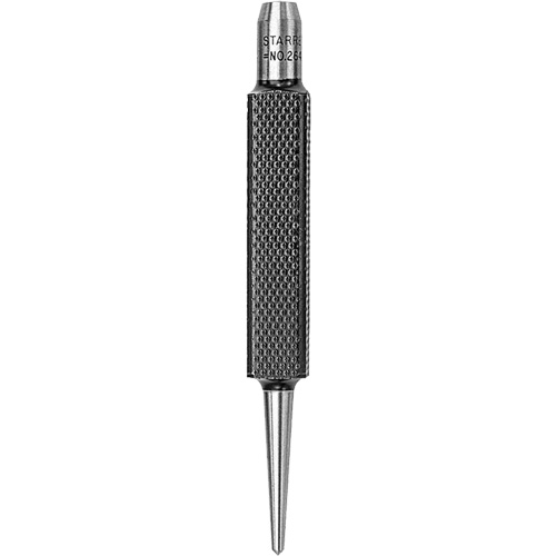 Centre Punch with Square Shank, 5/64" Dia., 3/8" Stock Size, 3-1/2" L Nuna Depot Inc.