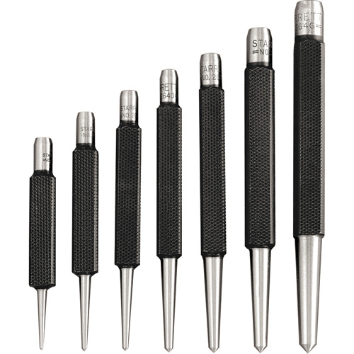 7-Piece Centre Punches With Square Shank Nuna Depot Inc.