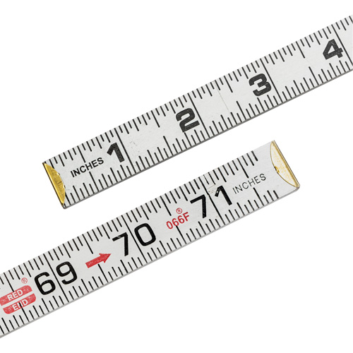 R&egrave;gle plate Red End, 6' lo, Bois Nuna Depot Inc.