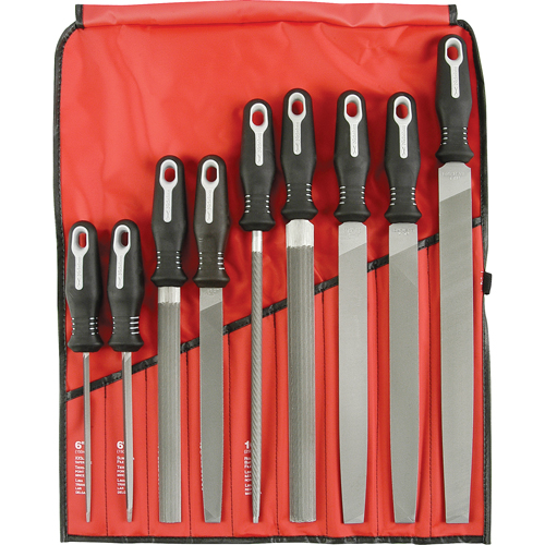 9-Piece Ergonomic File Set, 9 Pcs Nuna Depot Inc.