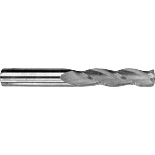 Fraise en bout longue, 1/2" dia., 4 cannelures, Carbure Nuna Depot Inc.