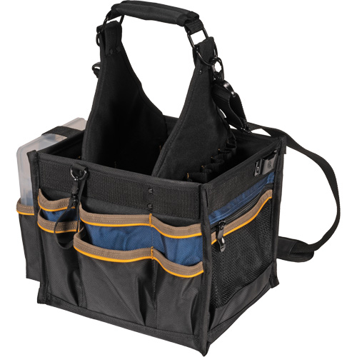 Large Electrical & Maintenance Tool Carrier, Polyester, 23 Pockets, Black Nuna Depot Inc.