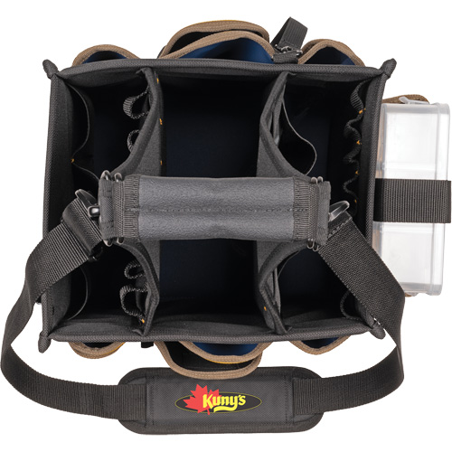 Large Electrical & Maintenance Tool Carrier, Polyester, 23 Pockets, Black Nuna Depot Inc.