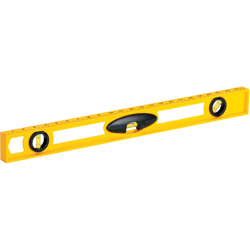 High-Impact ABS Level, I-Beam, 2' L, Plastic, 3, Non-Magnetic Nuna Depot Inc.