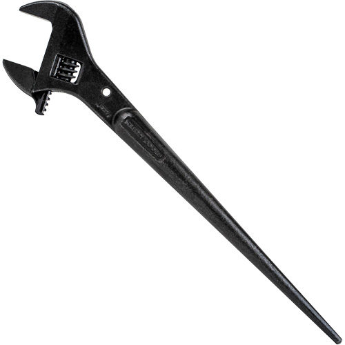 Adjustable Spud Wrench, 16" L, 1-5/8" Max Width, Black Oxide Nuna Depot Inc.