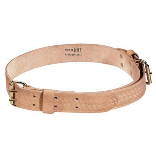 Ceinture pour fil d'attache robuste de monteur de charpentes m&eacute;talliques, Cuir, Havane Nuna Depot Inc.