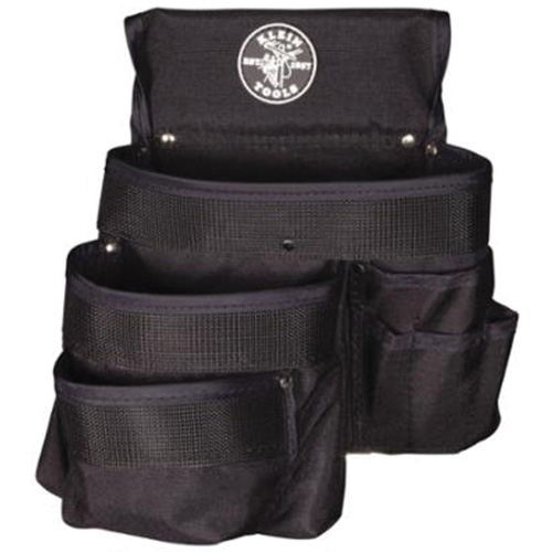 Pochette &agrave; outils &agrave; 9 poches s&eacute;rie PowerLine, 1000 Denier Cordura&reg;, Noir Nuna Depot Inc.
