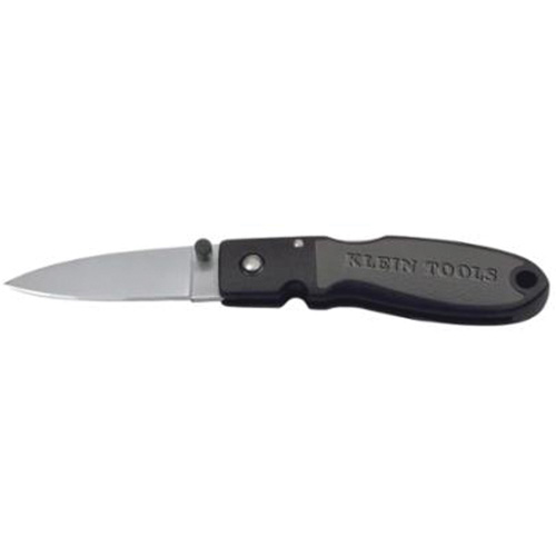 Lightweight Lockback Knife with Drop Point Blade, 2-3/8" Blade, Stainless Steel Blade, Nylon Resin Handle Nuna Depot Inc.