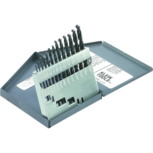 Regular-Point Drill-Bit Set, 13 Pieces, High Speed Steel Nuna Depot Inc.
