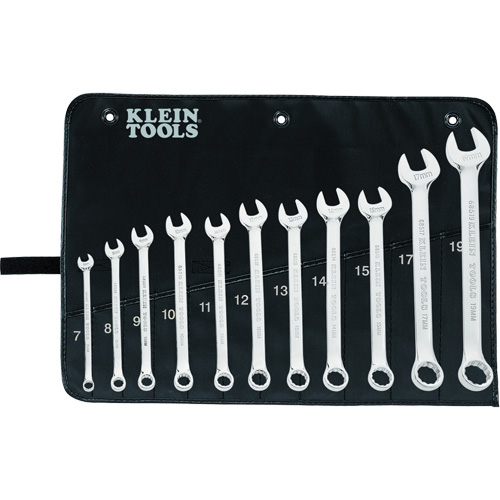 Metric Combination Wrench Set, Combination, 11 Pieces, Metric Nuna Depot Inc.