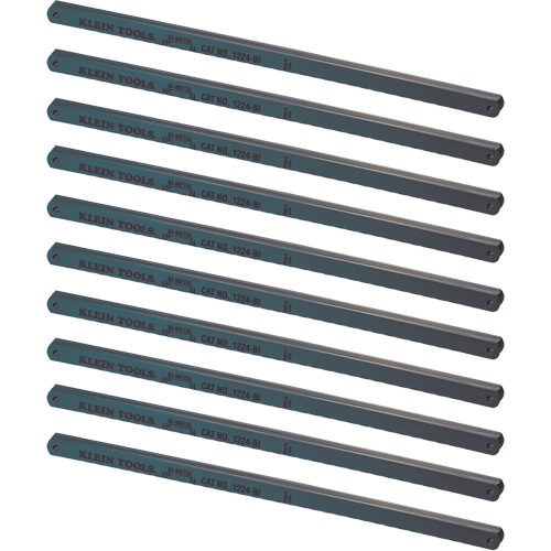 Lames de scie &agrave; m&eacute;taux, Bim&eacute;tal, 12" lo, 24 dents par pouce Nuna Depot Inc.