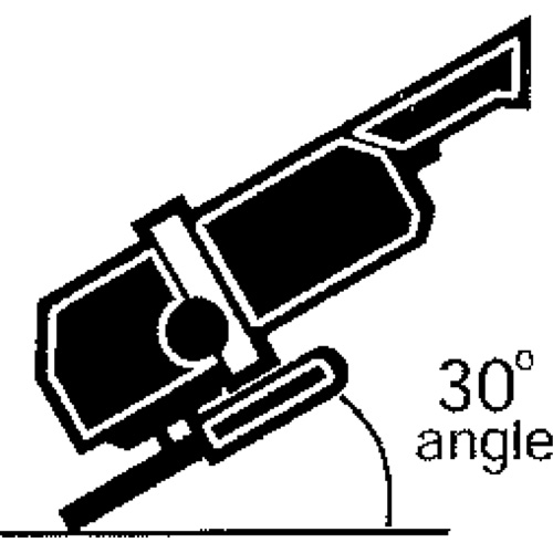 Meule rapide A24N, 6" x 1/4", Arbre 7/8", Oxyde d'aluminium, Type 27 Nuna Depot Inc.