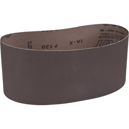 Portable Abrasive Belt, 4" W x 24" L, Aluminum Oxide, 120 Grit Nuna Depot Inc.