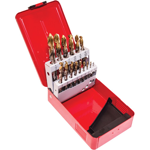 Jobber Drill Set, 15 Pieces, High Speed Steel Nuna Depot Inc.