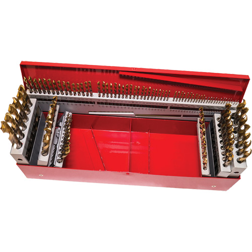 Jobber Drill Set, 115 Pieces, High Speed Steel Nuna Depot Inc.