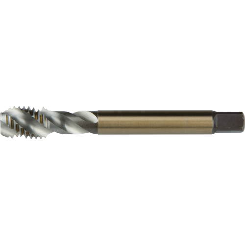 Taraud &agrave; cannelure en spirale 45°, Acier rapide au cobalt, Filet de M8x1,25, 72 mm l Nuna Depot Inc.