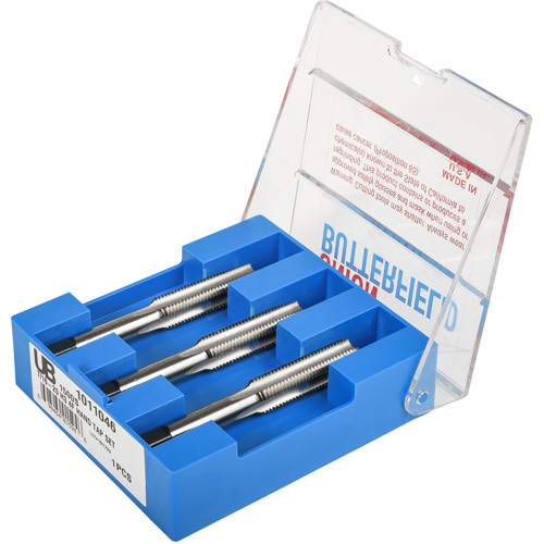 Hand Tap Set, High Speed Steel, 9/16"-18 Thread Nuna Depot Inc.