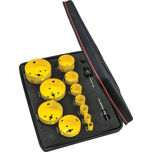 Trousse de scie cloche pour &eacute;lectricien, 14 morcea Nuna Depot Inc.