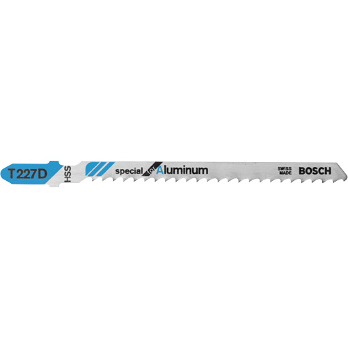 Jigsaw Blades, High Speed Steel, T-Shank, 4" L, 8 TPI Nuna Depot Inc.