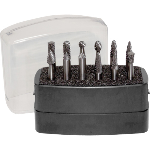 Double Cut Rotary Burr Set, 12 Pieces Nuna Depot Inc.