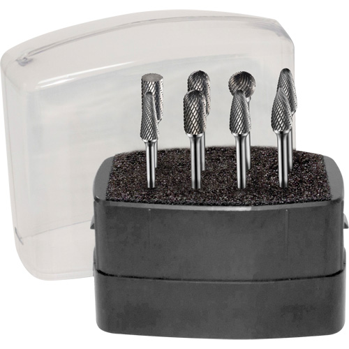 Double Cut Rotary Burr Set, 8 Pieces Nuna Depot Inc.