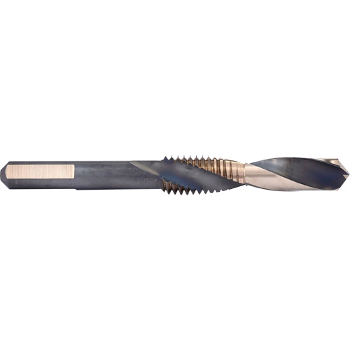Taraud & Foret Combin&eacute;, 5/8"-11, Acier rapide, Cannelure 1-1/2" Nuna Depot Inc.