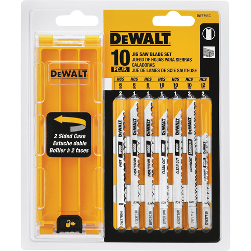 Jeu de lames de scie sauteuse &agrave; queue en U avec &eacute;tui Nuna Depot Inc.