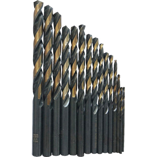 Jobber Length Drill Bit Set, 29 Pieces, High Speed Steel Nuna Depot Inc.