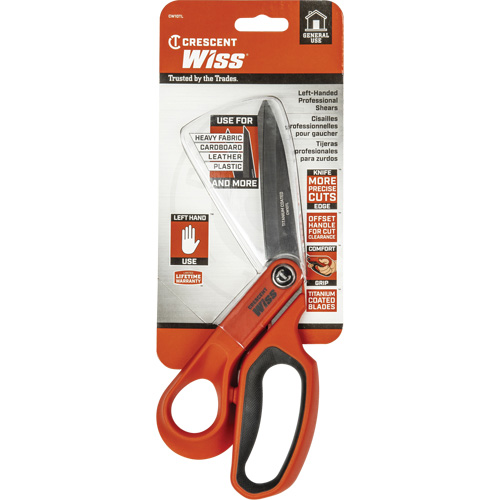 Cisaille pour ouvrier professionnel, 10", Poign&eacute;e Anneaux Nuna Depot Inc.