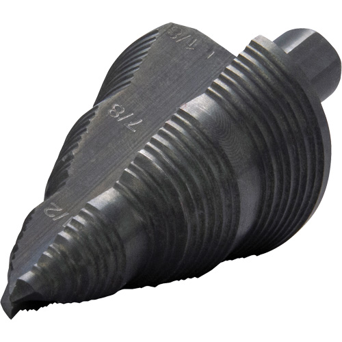 #9 Multi-Hole Step Bit, 3/16" - 1-1/8" , High Speed Steel Nuna Depot Inc.