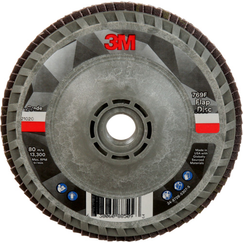769F Quick Change Flap Disc, 4-1/2" x 5/8"-11, Type 27, 120+ Grit, Ceramic Nuna Depot Inc.