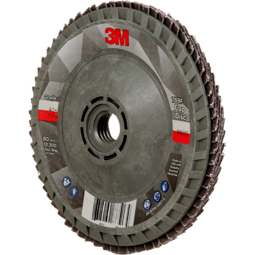 Disque &agrave; lamelles &agrave; changement rapide 769F, 4-1/2" x 5/8"-11, Type 29, Grain 40+, C&eacute;ramique Nuna Depot Inc.