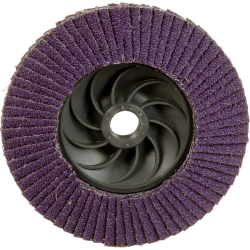 Disque &agrave; lamelles &agrave; changement rapide 769F, 4-1/2" x 5/8"-11, Type 29, Grain 40+, C&eacute;ramique Nuna Depot Inc.