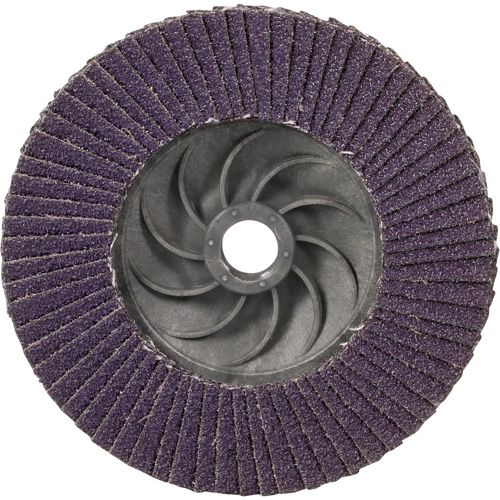 Disque &agrave; lamelles &agrave; changement rapide 769F, 4-1/2" x 5/8"-11, Type 27, Grain 40+, C&eacute;ramique Nuna Depot Inc.