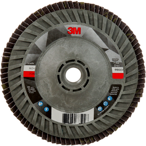 769F Quick Change Flap Disc, 5" x 5/8"-11, Type 27, 60+ Grit, Ceramic Nuna Depot Inc.