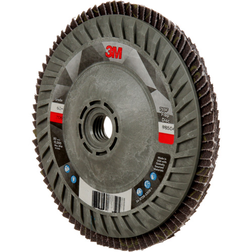 769F Quick Change Flap Disc, 5" x 5/8"-11, Type 27, 60+ Grit, Ceramic Nuna Depot Inc.
