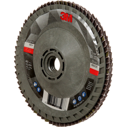 769F Quick Change Flap Disc, 4-1/2" x 5/8"-11, Type 29, 60+ Grit, Ceramic Nuna Depot Inc.