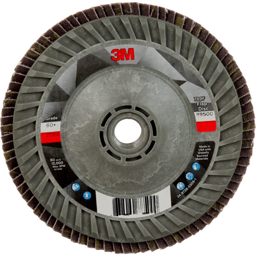 769F Quick Change Flap Disc, 5" x 5/8"-11, Type 29, 60+ Grit, Ceramic Nuna Depot Inc.