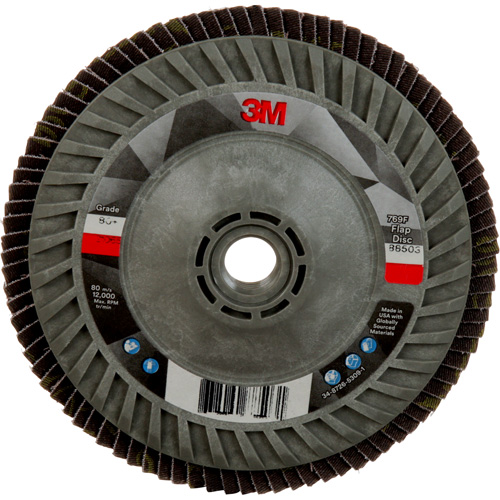 769F Quick Change Flap Disc, 5" x 5/8"-11, Type 27, 80+ Grit, Ceramic Nuna Depot Inc.