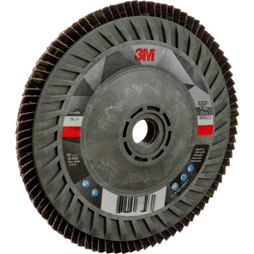 769F Quick Change Flap Disc, 5" x 5/8"-11, Type 27, 80+ Grit, Ceramic Nuna Depot Inc.