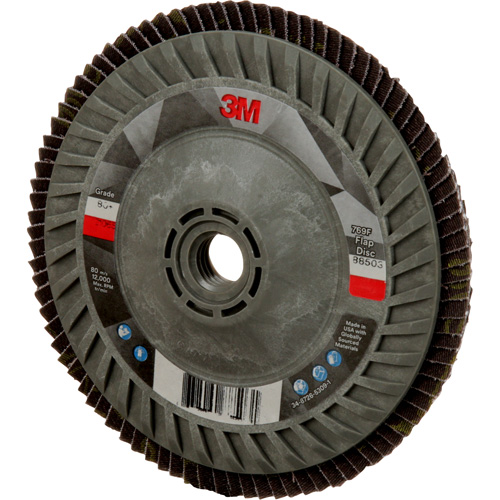 769F Quick Change Flap Disc, 5" x 5/8"-11, Type 27, 80+ Grit, Ceramic Nuna Depot Inc.