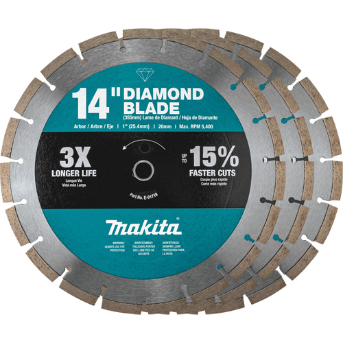 Segmented General-Purpose Contractor Diamond Blade Nuna Depot Inc.