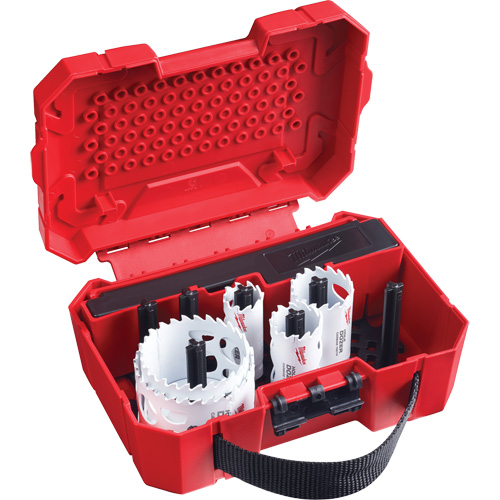 Hole Dozer Carbide Teeth Hole Saw Kit, 9 Pieces Nuna Depot Inc.