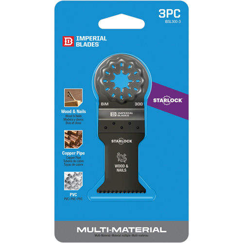 Starlock 1-3/8" Standard Wood & Nails Blades Nuna Depot Inc.