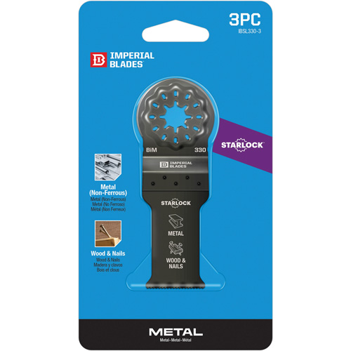 Starlock 1-1/8" Standard Metal Blade Nuna Depot Inc.