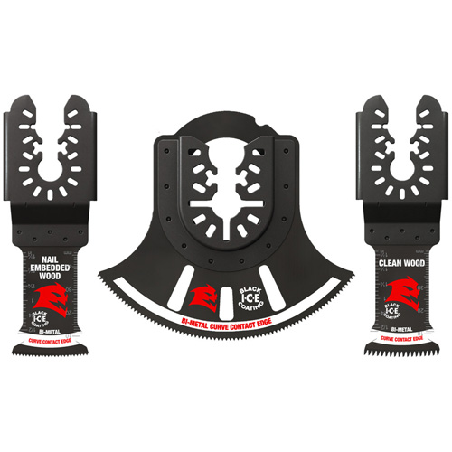 3-Piece Universal Fit Bi-Metal Oscillating Blade Set Nuna Depot Inc.