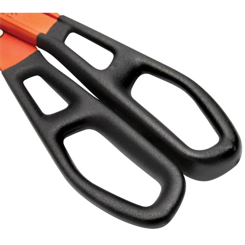 13" Serrated Aluminum Tinner Snip with Dipped Handle, 3" Cut Length, Straight Cut Nuna Depot Inc.