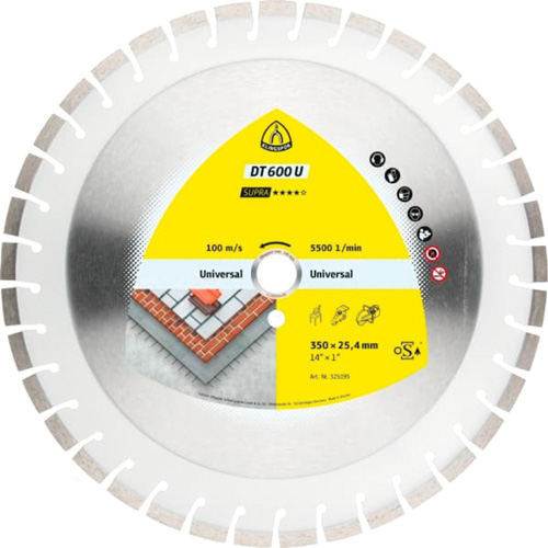 DT 600 U Supra Large Diamond Cutting Blades Nuna Depot Inc.