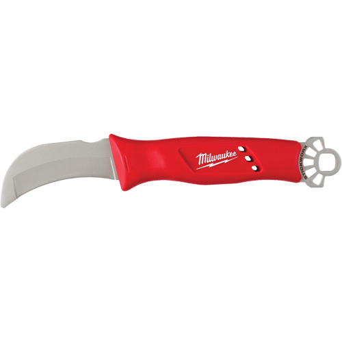 Linemans Blunt Tip Hawkbill Knife with STICKWORK 3-in-1 Ring Nuna Depot Inc.